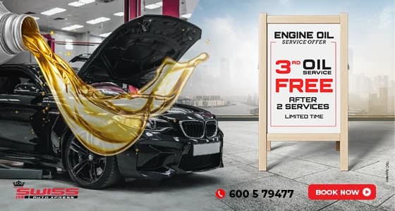 3rd oil Service FREE ( After 2 Services )