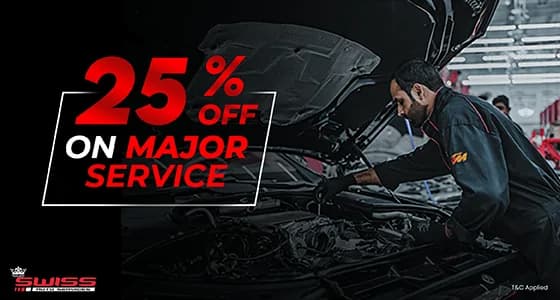 25% off on Major Services