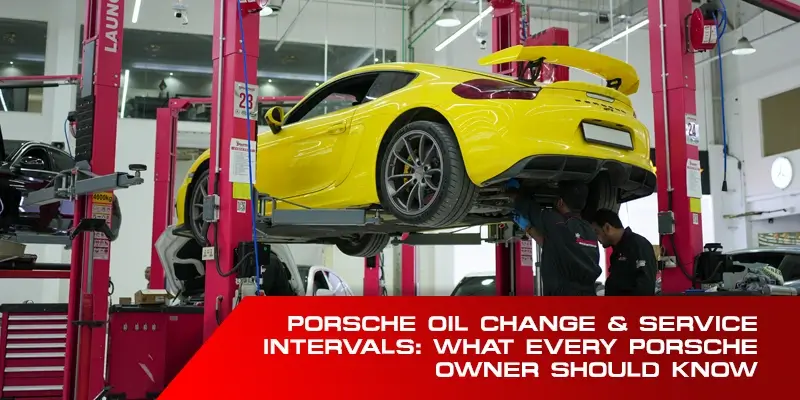 Porsche Oil Change & Service Intervals: What Every Porsche Owner Should Know
